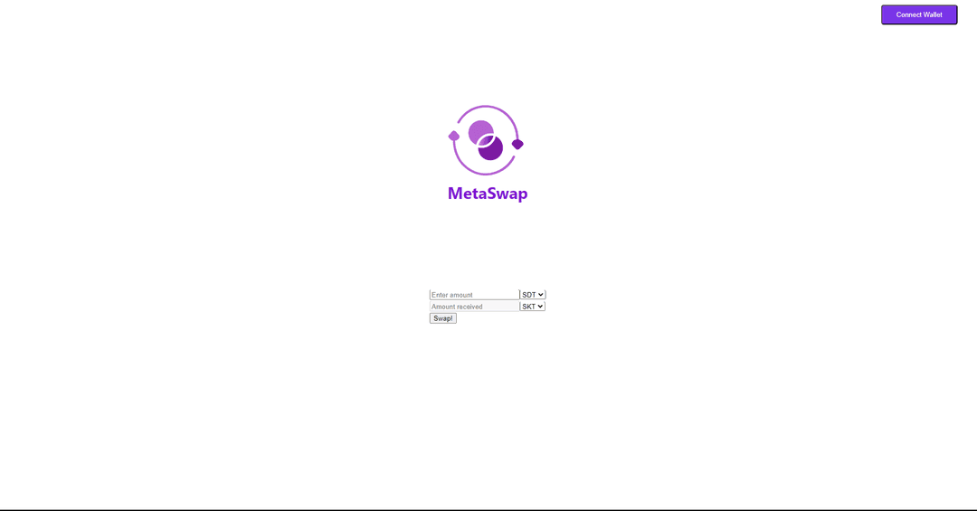 Web 3 Project 2 MetaSwap